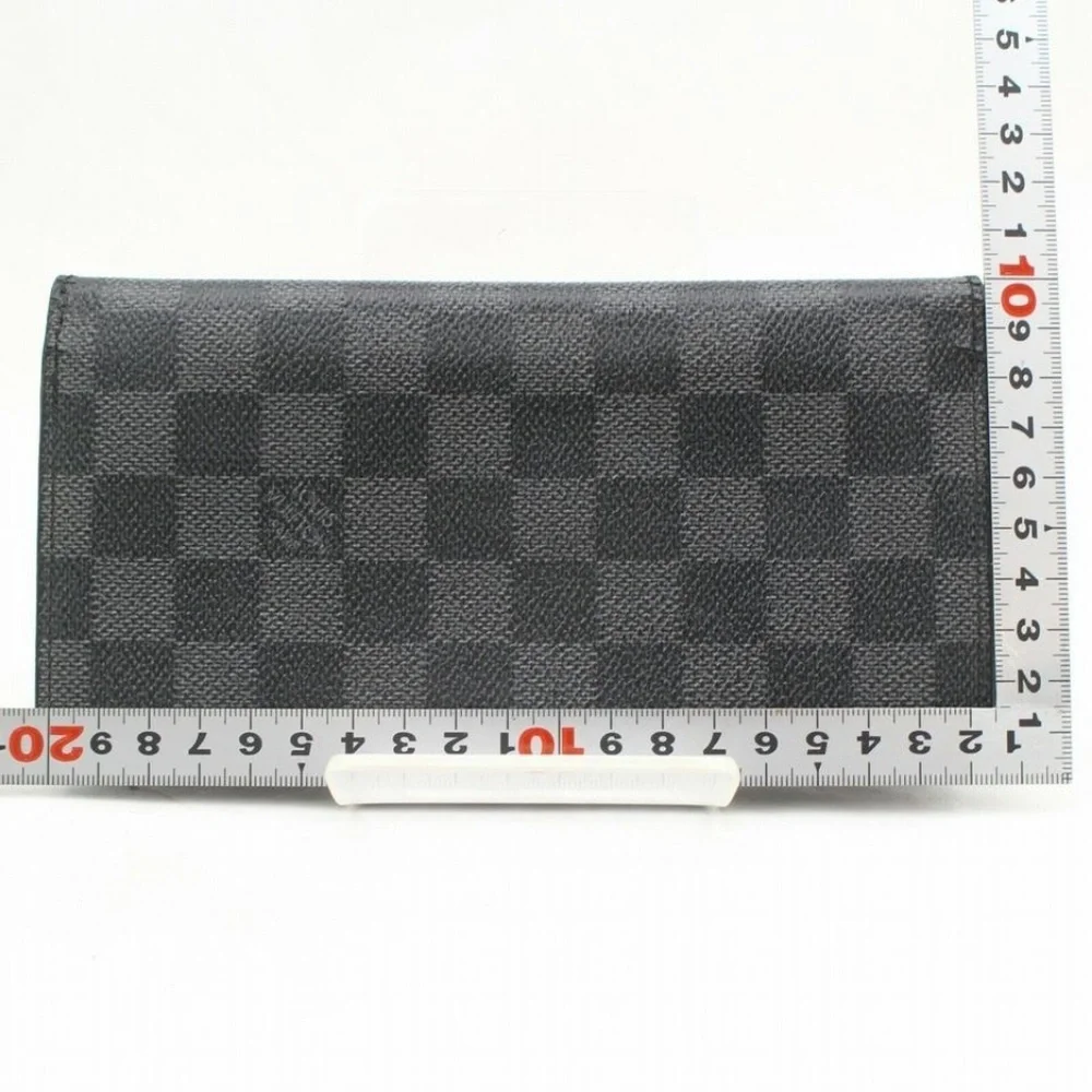 Louis Vuitton Graphite Brazza Bifold Portefeuille